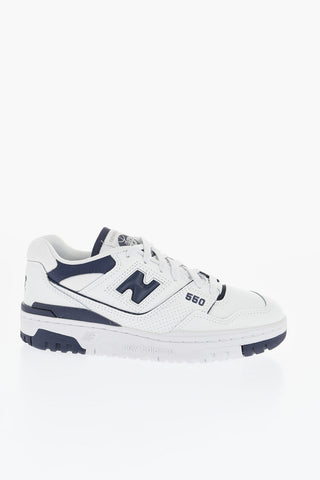 Two-Tone Leather 550 Low Top Sneakers