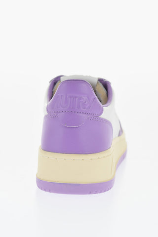 Two Tone Leather MEDALIST Low Top Sneakers