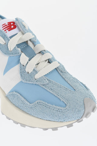 Fabric and Leather Low-top Sneakers with Monogram