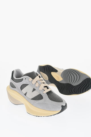 Suede WRPD Sneakers with Embroidered Logo