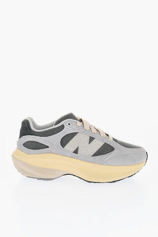 Suede WRPD Sneakers with Embroidered Logo