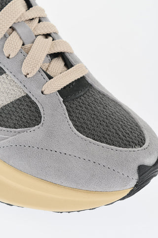 Suede WRPD Sneakers with Embroidered Logo