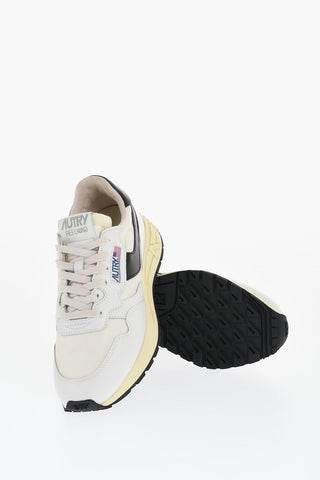 Nylon and Leather REELWIND Low Top Sneakers