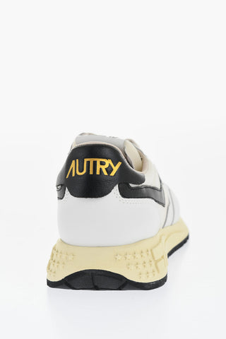 Nylon and Leather REELWIND Low Top Sneakers