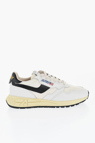 Nylon and Leather REELWIND Low Top Sneakers