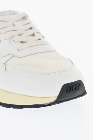 Nylon and Leather REELWIND Low Top Sneakers