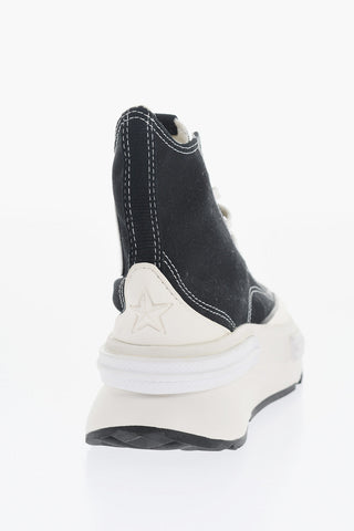 ALL STAR CHUCK TAYLOR Cotton High Top Sneakers with Contrast Sole 6cm