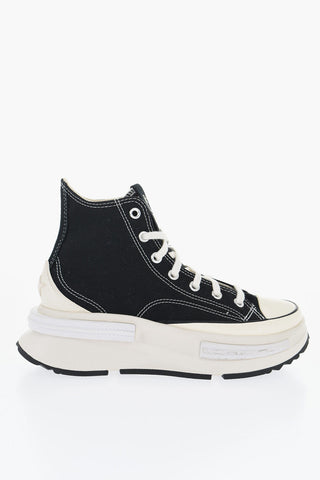 ALL STAR CHUCK TAYLOR Cotton High Top Sneakers with Contrast Sole 6cm