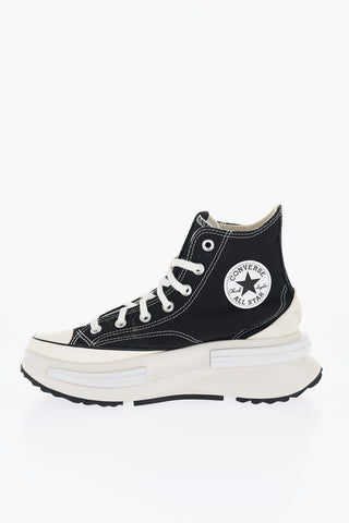 ALL STAR CHUCK TAYLOR Cotton High Top Sneakers with Contrast Sole 6cm
