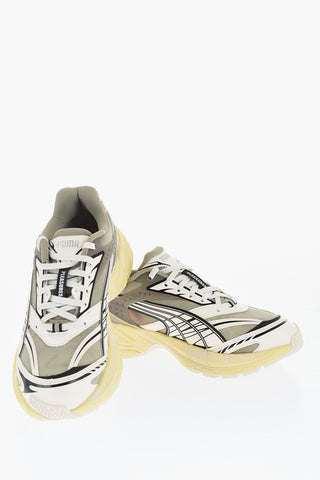 PLEASURES Technical Fabric VELOPHASIS Low Top Sneakers