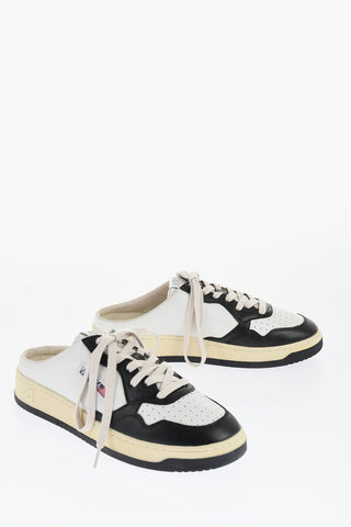 Sabot Bicolore in Pelle