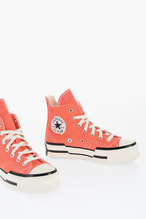 ALL STAR CHUCK TAYLOR 70 Canvas High-Top-Sneaker CHUCK 70 PLUS mit asymmetrischem Design und 3,5 cm Plateau