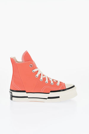 ALL STAR CHUCK TAYLOR 70 Canvas High-Top-Sneaker CHUCK 70 PLUS mit asymmetrischem Design und 3,5 cm Plateau