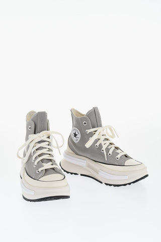 ALL STAR CHUCK TAYLOR Canvas RUN STAR LECAGY High Top Sneakers with Platform 6cm