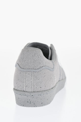ADIDAS Solid Color Y-3 SUPERSTAR Low Top Sneakers with Fringes