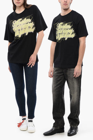 RED TAG Cotton T-Shirt UNISEX T-BUXT-N3 with Maxi Front Print