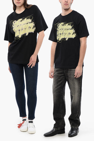 RED TAG Cotton T-Shirt UNISEX T-BUXT-N3 with Maxi Front Print