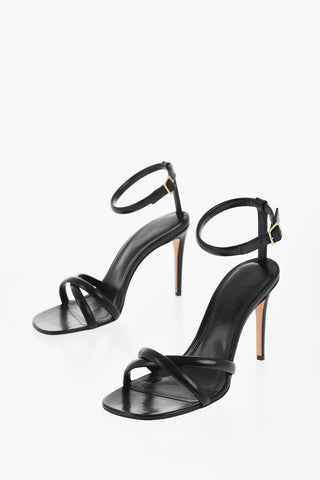 Sandali Ankle-Strap DECOL in Pelle Tacco 9cm