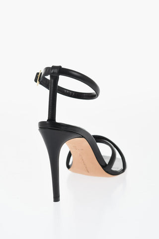 Sandali Ankle-Strap DECOL in Pelle Tacco 9cm