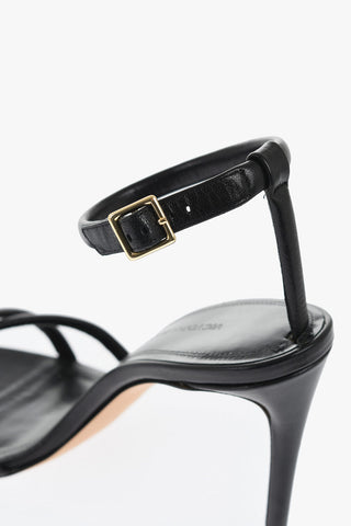 Sandali Ankle-Strap DECOL in Pelle Tacco 9cm