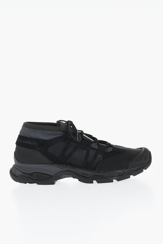 Tech Fabric JUNGLE ULTRA Sneakers with Suede Details