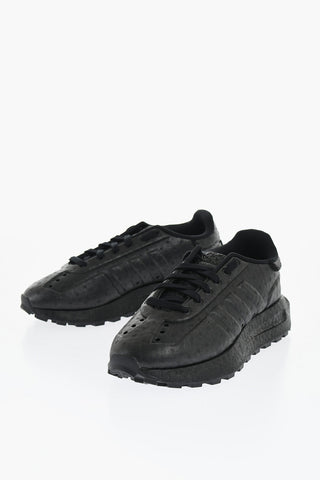 Solid Color  RETROPY FUL Plastic Low-Top Sneakers