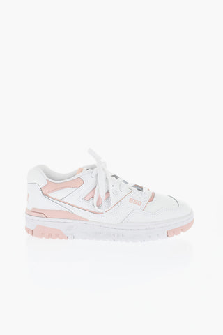 Leather 550 Low Sneakers with Contrasting Details