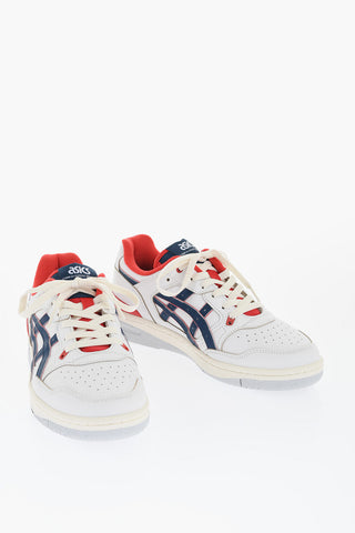 SHIRT ASICS Leather EX89 Low Top Sneakers with Contrasting Details