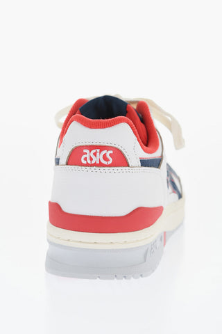 SHIRT ASICS Leather EX89 Low Top Sneakers with Contrasting Details