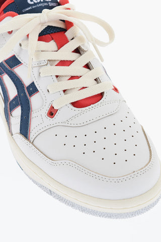 SHIRT ASICS Leather EX89 Low Top Sneakers with Contrasting Details