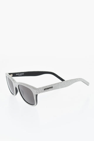 Glittery Square-shaped Sunglasses