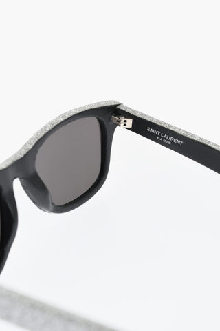 Glittery Square-shaped Sunglasses