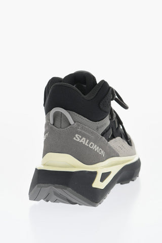 Sneakers Alte ODYSSEY In Suede e Tessuto Bicolore