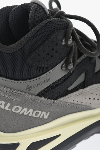 Sneakers Alte ODYSSEY In Suede e Tessuto Bicolore