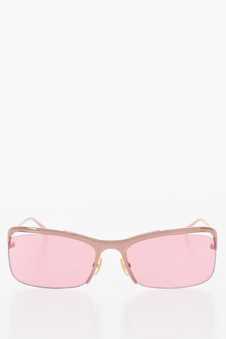 Squared Sunglasses with Mirror Lens