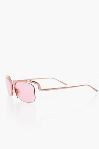 Squared Sunglasses with Mirror Lens