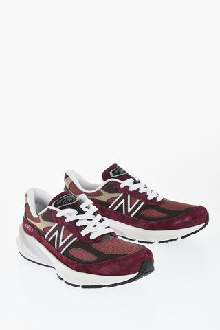 Sneakers 990 Logata con Dettagli a Contrasto