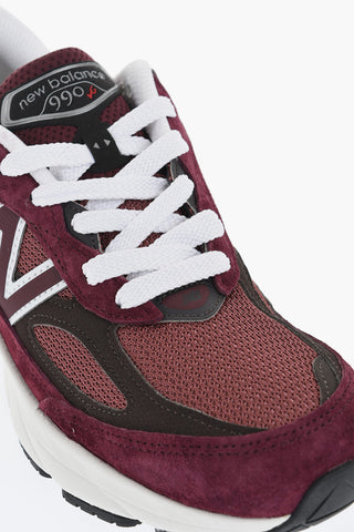 Sneakers 990 Logata con Dettagli a Contrasto