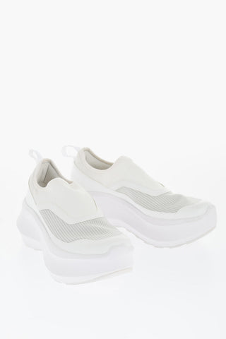 SALOMON Solid Color Slip On Sneakers with Platform 7cm