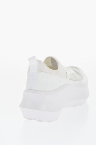 SALOMON Solid Color Slip On Sneakers with Platform 7cm