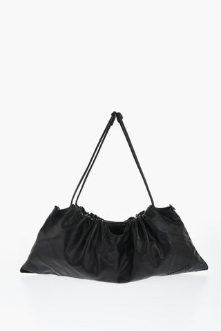 Borsa a Mano in Pelle con Coulisse
