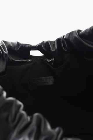 Borsa a Mano in Pelle con Coulisse