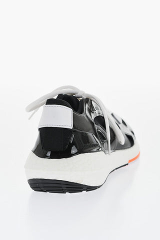 ADIDAS Sneakers Basse Bicolore in Mesh e Pelle Vegan Lucida 