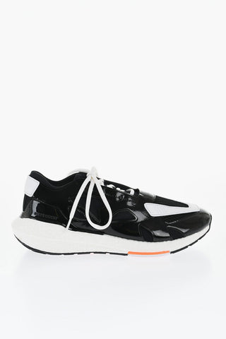 ADIDAS Sneakers Basse Bicolore in Mesh e Pelle Vegan Lucida 