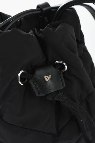 Borsa a Secchiello Trapuntata con Coulisse 
