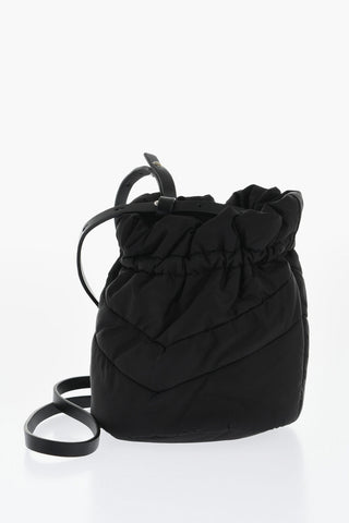 Borsa a Secchiello Trapuntata con Coulisse 