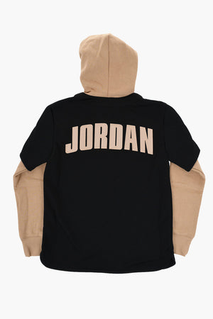 AIR JORDAN 투톤 경량 재킷 스냅 버튼