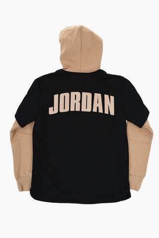 AIR JORDAN 투톤 경량 재킷 스냅 버튼