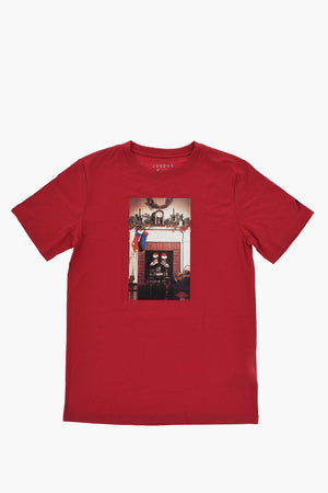 AIR JORDAN Bedrucktes Rundhals-T-Shirt