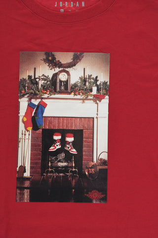 AIR JORDAN T-Shirt Girocollo Stampata